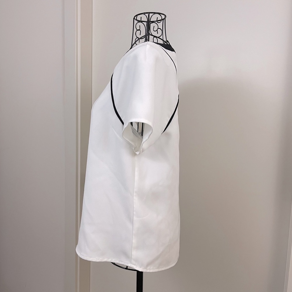 1.State Colorblock Crepe Tee - image 3